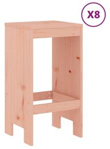 Zestaw Mebli Ogrodowych Komplet Barowy 9-Częściowy Drewno Na Taras Balkon Ogród
