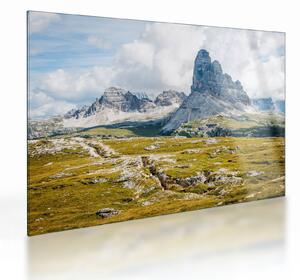 Obraz na szkle - Włoskie Dolomity (70x50 cm)