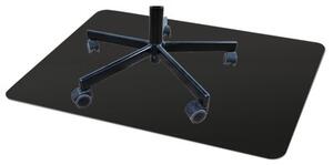 Mata pod fotel EHOKERY 140 x 100 cm Czarny
