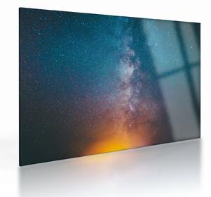 Obraz na szkle - Droga Mleczna (70x50 cm)
