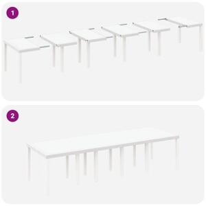 Zestaw do jadalni na zewnątrz z polirattanu - 12 miejsc, ergonomiczny design, odporny na uv