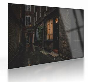 Obraz na szkle - Ulica w Londynie (70x50 cm)