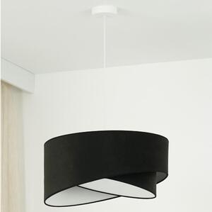 Brilagi LED Żyrandol na lince LYRA 1xE27/15W/230V czarny/biały BG1741
