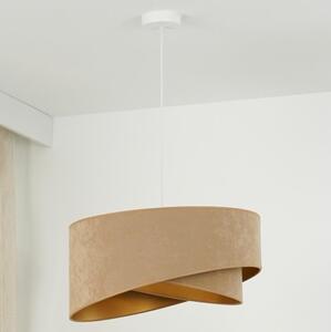 Brilagi LED Żyrandol na lince LYRA 1xE27/15W/230V brązowy/złoty BG1729