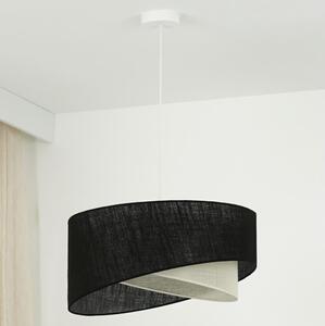 Brilagi LED Żyrandol na lince LYRA 1xE27/15W/230V czarny/kremowy BG1748