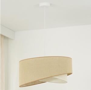 Brilagi LED Żyrandol na lince LYRA 1xE27/15W/230V beżowy/kremowy BG1747