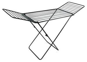 UTC Rozkładana suszarka do ubrań TORO 177x93 cm czarny UT0144