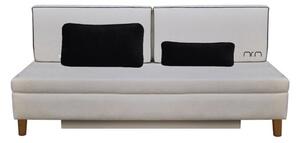 Sofa Mr. M kremowa z funkcją spania 200 cm