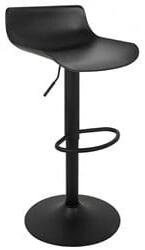 Krzesło barowe Snap Bar regulowane czarne