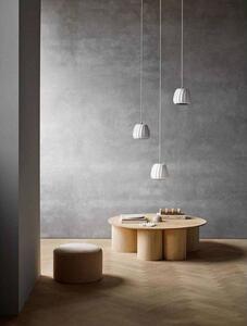 Tom Rossau Lampa wisząca ST906 Mini, możliwość ściemniania, biały / opal, salon / jadalnia, papier / lunolit / lunopal, skandynawski