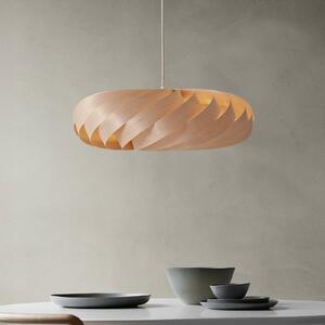 Tom Rossau Lampa wisząca TR5, możliwość ściemniania, jasne drewno, salon / jadalnia, drewno, skandynawski