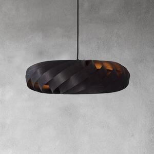 Tom Rossau Lampa wisząca TR5, możliwość ściemniania, czarny, salon / jadalnia, drewno, skandynawski