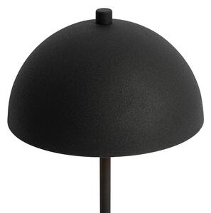 Retro lampa stołowa czarna ze złotem - Magnax Mini Oswietlenie wewnetrzne