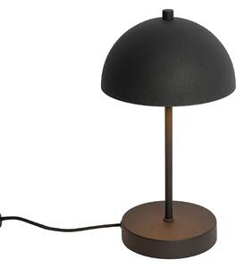 Retro lampa stołowa czarna ze złotem - Magnax Mini Oswietlenie wewnetrzne