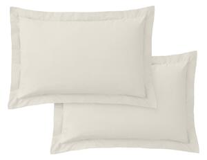 Poszewki na poduszki z perkalu bawełnianego zestaw 2 szt. 50x75 cm Cotton Percale – Bianca