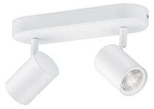 Lampa Sufitowa WiZ, Imageo, ściemnialny, biały, salon, aluminium, nowoczesny