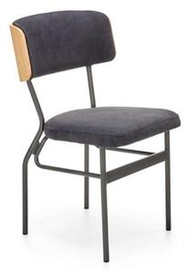 Krzesło do jadalni Smart KR, tapicerowne, do salonu, drewniane