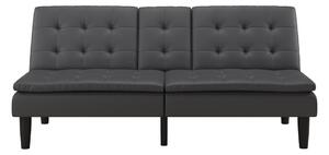 Szara rozkładana sofa z imitacji skóry 191 cm Maine – Støraa