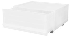Modułowy pojemnik Wave Mist z kółkami 54,6 x 43,4 x 22 cm, szeroki - 1 szuflada - kółka