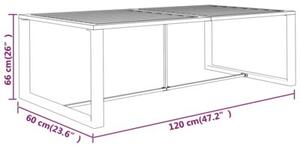 Zestaw Mebli Ogrodowych Komplet Wypoczynkowy Z Poduszkami 6-Częściowy Antracytowy Aluminium Na Taras Balkon Ogród