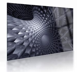 Obraz na szkle - Abstrakcja 3D (70x50 cm)