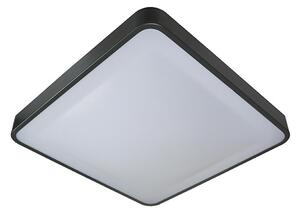BOWI Plafon WILTON 2xE27/60W/230V 37,5x37,5 cm czarny BW0101