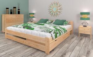 Łóżko drewniane EURO 200x200 sosnowe