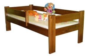 Łóżko drewniane, sosnowe 