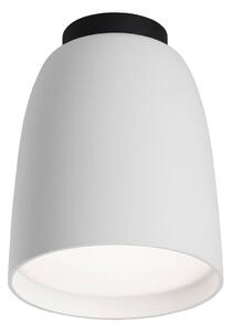 Bover lampa sufitowa zewnętrzna Nut, biały, aluminium/stal, Ø 10 cm