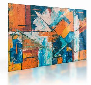 Obraz na szkle - Abstrakcja (70x50 cm)