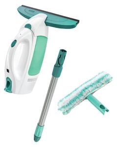 Zestaw: odkurzacz do szyb Dry & Clean z 43 cm rączką oraz dwustronny mop ręczny do szyb - CLICK Syst