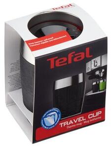 Travel Cup termiczny kubek podróżny 0,2 l - czarny/stalowy TEFAL K3081314