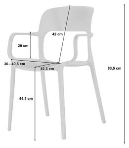 MebleMWM Krzesła ażurowe SAHA 3890 | Czarny | 4 sztuki