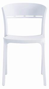 MebleMWM Krzesła ażurowe COCO 3883 | Biały | 4 sztuki