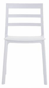 MebleMWM Krzesła z polipropylenu ELBA 3881 | Biały | 4 sztuki