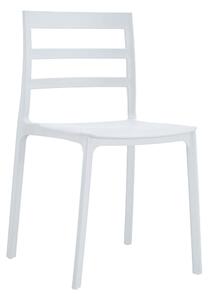 MebleMWM Krzesła z polipropylenu ELBA 3881 | Biały | 4 sztuki