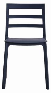 MebleMWM Krzesła z polipropylenu ELBA 3880 | Czarny | 4 sztuki