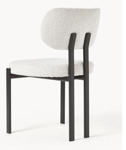Krzesło tapicerowane Bouclé Adrien