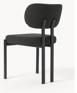 Krzesło tapicerowane Bouclé Adrien