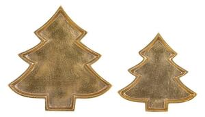 Metalowa taca dekoracyjna 24x23 cm Noelle Christmas Tree – Ladelle