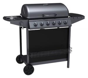 Grill gazowy Hampton 6 z sześcioma palnikami, 14,3 kW, Tepro 3309