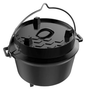 Dutch Oven S Żeliwny garnek z pokrywką, 4 l TEPRO 8231