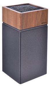 Stojak na noże acacia wooden Orion 540596