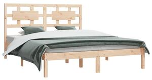 Łóżko z naturalnego drewna sosnowego 120x200 - Satori 4X