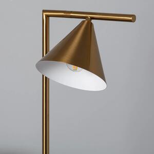 Lampka Stołowa Złota Abruzzo Valentino E27 45cm