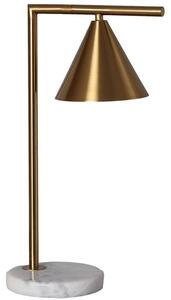 Lampka Stołowa Złota Abruzzo Valentino E27 45cm
