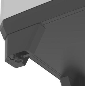 Linear Tall Szafka do przechowywania, czarna/jasnoszara KETER 9724
