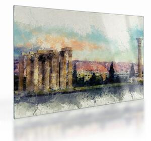 Obraz na szkle - Akropol, Ateny, Grecja (70x50 cm)