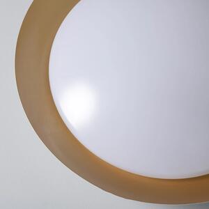 Plafon LED 31W Okrągły Czarno Złoty 3 Barwy Świecenia CCT Abruzzo Costa