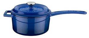 Rondelek Ø 16 cm, 1,35 l, żeliwny, niebieski LAVA METAL LVYSOS16K2BLU
